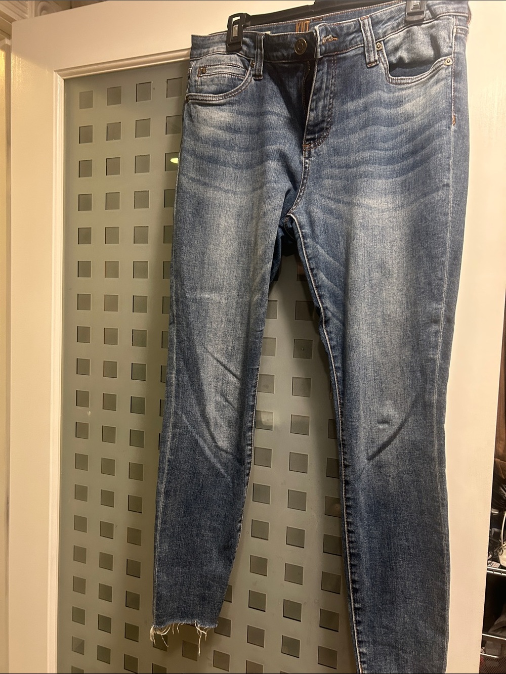 Kut from the Kloth Carlos Washed Blue Skinny Jeans